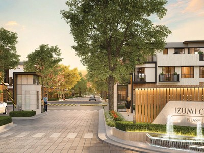 Nam Long đặt mục tiêu tăng trưởng bình quân gần 25%/năm trong 3 năm tới với dòng sản phẩm trung - cao cấp (trong ảnh: Dự án Izumi City Đồng Nai).