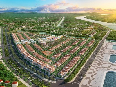 Sun Riverside Village nằm tại tâm điểm giao thương của khu vực, kết nối dễ dàng đến các tỉnh thành lân cận. Ảnh phối cảnh minh họa.