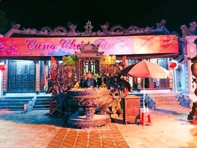 Đền Thiên Trường, nơi diễn ra Lễ Khai ấn đền Trần Nam Định.