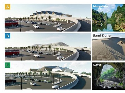 Một số ý tưởng thiết kế đầu tư Cảng hàng không Đồng Hới.