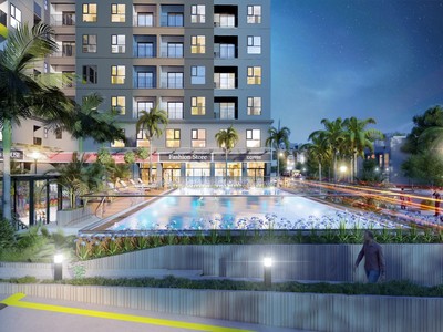 Đáp ứng cuộc sống tiện nghi nên căn hộ đang là xu hướng an cư.