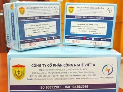Bộ xét nghiệm COVID-19 của Công ty Việt Á..