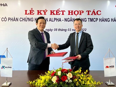 Chứng khoán Alpha cùng MSB chia sẻ cơ hội hợp tác đầu tư tài chính