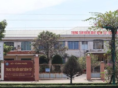 Trung tâm kiểm soát bệnh tật tỉnh Bình Phước. (Nguồn: Báo Thanh Niên).