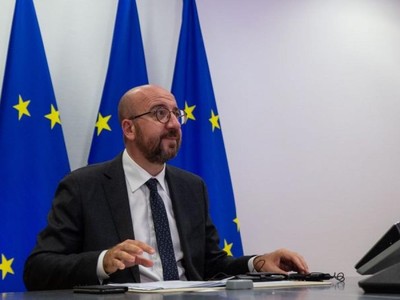 Chủ tịch Hội đồng châu Âu Charles Michel. Ảnh: Getty.