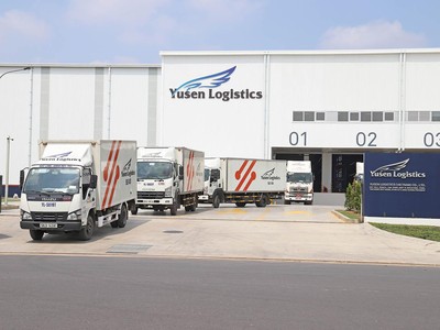 Trung tâm tiếp vận mới của Yusen Logistics vừa đi vào hoạt động. Ảnh: Lê Toàn.