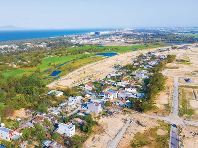 Nhiều dự án ở Khu đô thị mới Điện Nam - Điện Ngọc triển khai thi công xây dựng khi chưa có quyết định phê duyệt phương án bồi thường hỗ trợ, chưa có quyết định thu hồi đất.