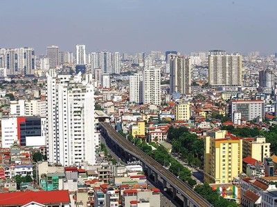 Trong bối cảnh lạm phát hiện nay, bất động sản được xem là kênh đầu tư ưa thích. Ảnh: Đức Thanh.