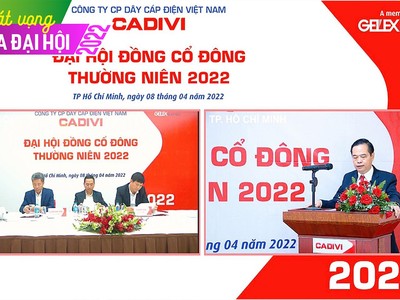 CADIVI tổ chức thành công Đại hội đồng cổ đông thường niên năm 2022