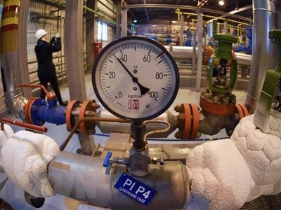 Bên trong cơ sở cung cấp khí đốt Bovanenkovo trên bán đảo Yamal, Nga. (Ảnh: AFP/TTXVN)