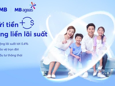“Gửi tiền, cộng liền lãi suất” bùng nổ thu hút khách hàng