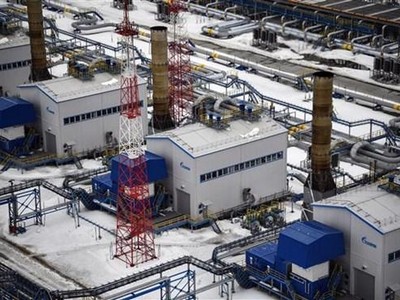 Toàn cảnh giếng khí đốt Bovanenkovo trên bán đảo Yamal thuộc Nga. (Ảnh: AFP/TTXVN).