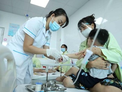 Hội chứng viêm đa hệ thống là một loại bệnh lý không phổ biến ở trẻ sau khi mắc COVID-19. (Ảnh minh họa: TTXVN)