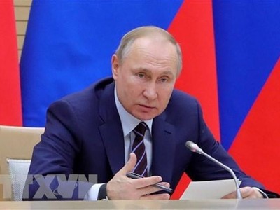 Tổng thống Nga Vladimir Putin. (Ảnh: AFP/TTXVN).