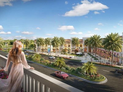 Venezia Beach đang tạo sức nóng trên thị trường BĐS 2022 (Ảnh phối cảnh dự án).
