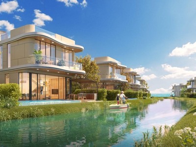 Sống thư thái và khỏe mạnh hơn bên dòng kênh đào mát trong (Ảnh render Venezia Beach).