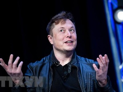 Tỷ phú Elon Musk phát biểu tại một sự kiện ở Washington, DC, Mỹ. (Ảnh: AFP/TTXVN).