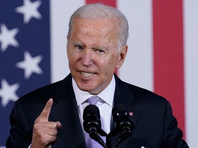 Tổng thống Mỹ Joe Biden. Ảnh: AP.