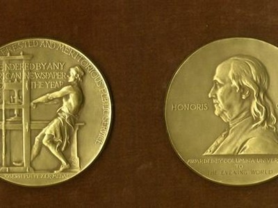 Huy chương Pulitzer. (Nguồn: poynter.org).