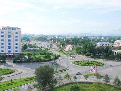 Thành phố Tam Kỳ đang được tỉnh Quảng Nam tập trung đầu tư xây dựng khang trang, hiện đại. Ảnh: Hà Minh.