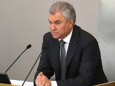 Chủ tịch Duma Quốc gia (Hạ viện) Nga Vyacheslav Volodin (Ảnh: Tass).