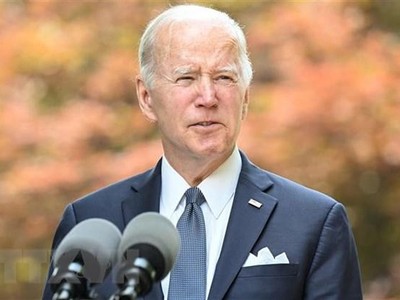 Tổng thống Mỹ Joe Biden. (Ảnh: AFP/TTXVN)