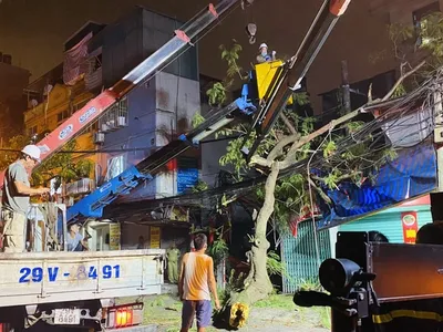 Hiện trường xảy ra sự việc (Ảnh: Công an cung cấp).