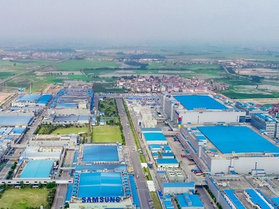 Với mỗi nhà phát triển bất động sản khu công nghiệp, quỹ đất sạch lớn là lợi thế đáng kể. Ảnh: Dũng Minh