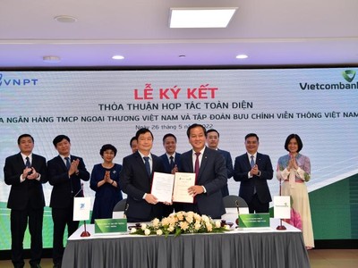 Vietcombank và VNPT ký kết thỏa thuận hợp tác toàn diện