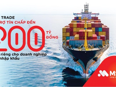 Nắm bắt tốt cơ hội tăng trưởng mạnh của doanh nghiệp xuất nhập khẩu trong năm 2022, Ngân hàng TMCP Hàng hải Việt Nam (MSB) đã ra mắt gói giải pháp Easy Trade với nhiều ưu đãi vượt trội dành cho nhóm đối tượng này.