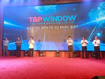Khang Minh Group ra mắt cửa nhôm đồng bộ cao cấp Topwindow, tập trung vào phân khúc khách hàng cao cấp.