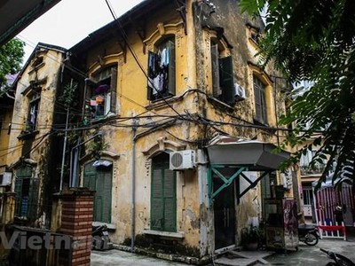 Một căn biệt thự cổ tại Hà Nội. (Nguồn: Vietnam+)