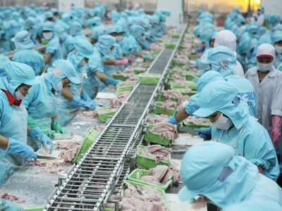 Cơ hội xuất khẩu thủy sản đang rộng mở, nhất là mặt hàng cá tra và tôm.