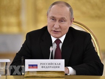 Tổng thống Nga Vladimir Putin. (Ảnh: AFP/TTXVN).