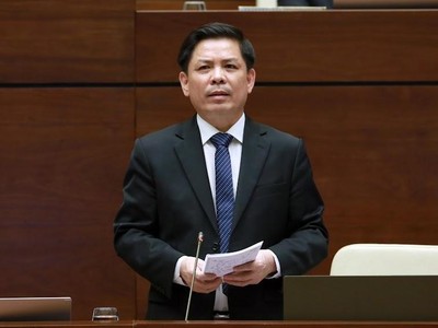 Bộ trưởng Bộ Giao thông - Vận tải Nguyễn Văn Thể.