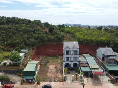 Khu vực 6 lô đất được cấp trái phép tại phường Nghĩa Thành.