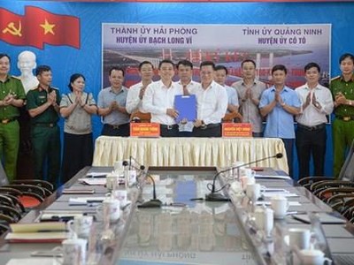 Hai huyện đảo ký kết chương trình phối hợp với 5 nội dung trọng tâm và có cơ chế đánh giá định kỳ. (Ảnh minh họa. Nguồn: vov).