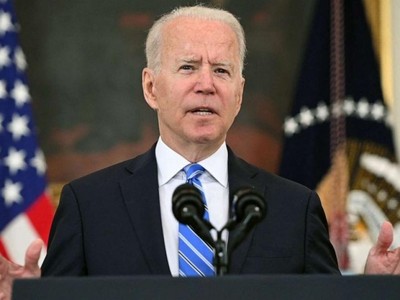 Tổng thống Biden chủ trì Diễn đàn các nền kinh tế lớn về năng lượng và khí hậu. Ảnh: Getty.