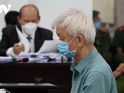 Ông Nguyễn Chiến Thắng, cựu Chủ tịch UBND tỉnh Khánh Hòa tại một phiên tại trong vụ án khác.