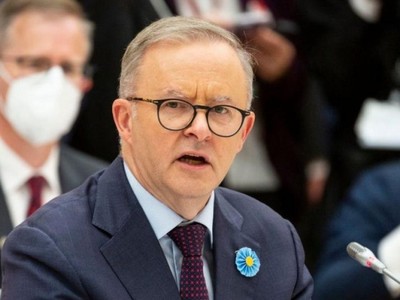 Thủ tướng Australia Anthony Albanese sẽ thăm Pháp để sửa chữa quan hệ song phương. Ảnh: BBC.