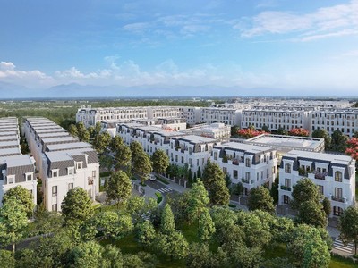 Thảo Viên Villas là một “Châu Âu thu nhỏ” giữa lòng đại đô thị Hinode Royal Park.