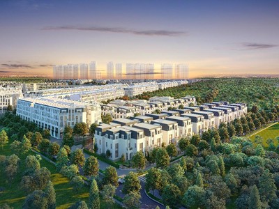 Biệt thự Thảo Viên Villas sở hữu vị trí đắc địa, nơi giao cắt của các trục đường lớn.