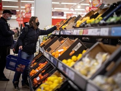 Lạm phát tại Pháp tăng lên mức cao nhất kể từ năm 1991