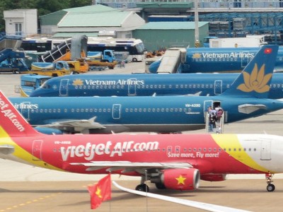 Thị trường hàng không Việt Nam là một trong những thị trường tăng trưởng cao nhất thế giới. Ảnh: Dũng Minh.
