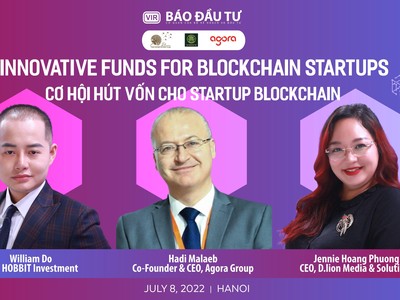 [Talkshow] Cơ hội hút vốn cho startup công nghệ Blockchain