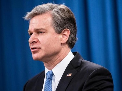 Giám đốc FBI Christopher Wray. (Ảnh: CNN)