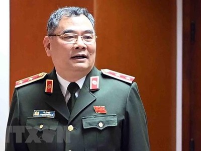 Trung tướng Tô Ân Xô, Chánh Văn phòng, Người Phát ngôn Bộ Công an. (Nguồn: TTXVN).