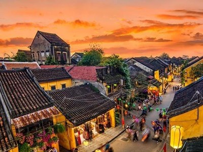 Một góc trung tâm phố cổ Hội An. (Ảnh: CTV/Vietnam+).