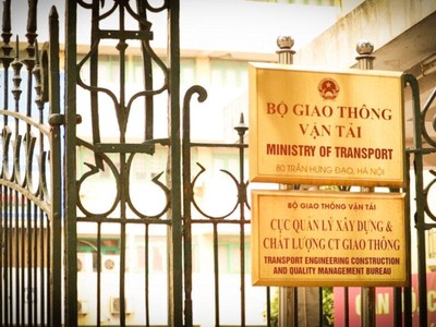 Trụ sở Bộ GTVT tại 80 Trần Hưng Đạo, Hà Nội.