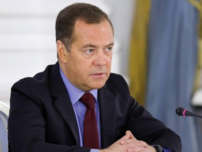 Phó Chủ tịch Hội đồng An ninh Nga Dmitry Medvedev. Ảnh: Tass.
